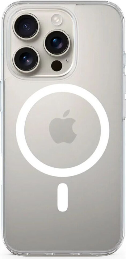 iPhone 16 Pro Max Resolve Case Magnetic Deksel - Antibakteriell - MagSafe-Kompatibel - Gjennomsiktig