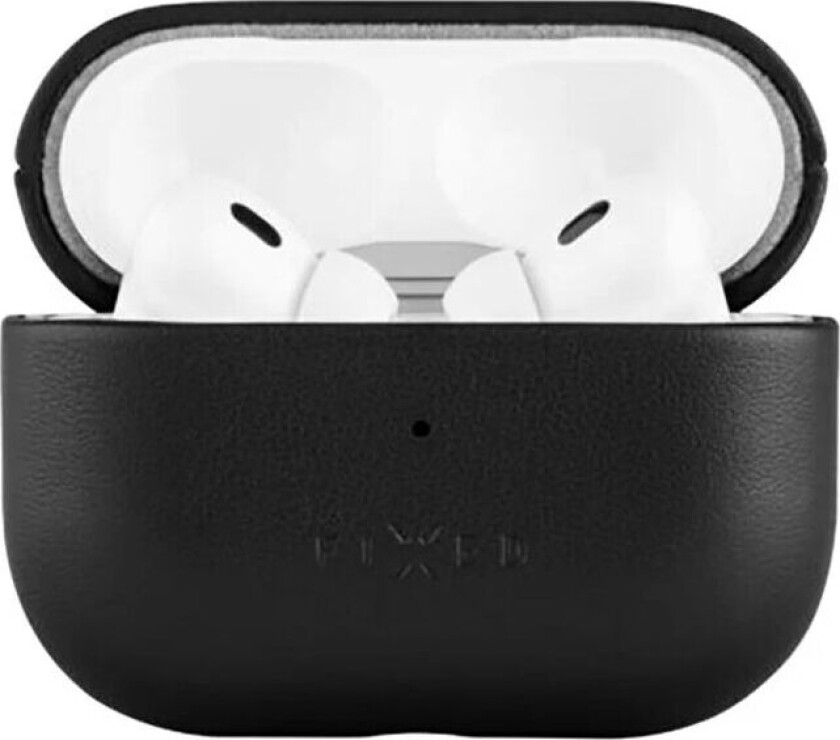 Fixed AirPods (3. gen.) Deksel i Ekte Skinn - Svart