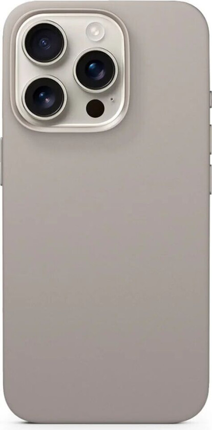 iPhone 16 Pro Max Epico Mag+ Silikon Deksel - MagSafe Kompatibel - Titanium Beige