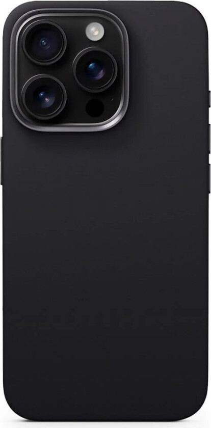 iPhone 16 Pro Epico Mag+ Silikon Deksel - MagSafe Kompatibel - Black