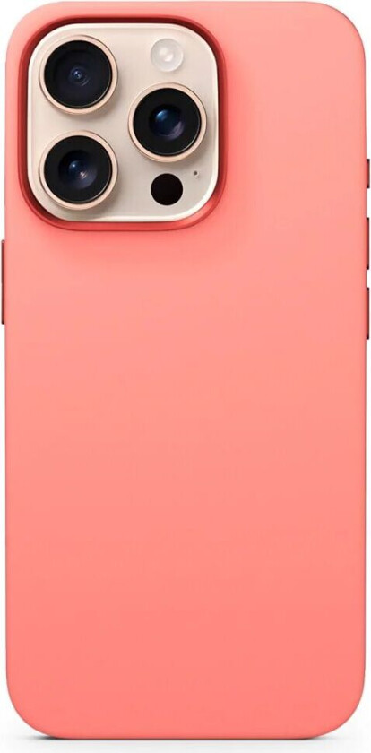 iPhone 16 Pro Max Epico Mag+ Silikon Deksel - MagSafe Kompatibel - Peach Pink