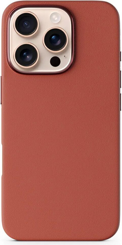 iPhone 16 Pro Max Mag+ Skinndeksel - MagSafe-Kompatibel - Brun