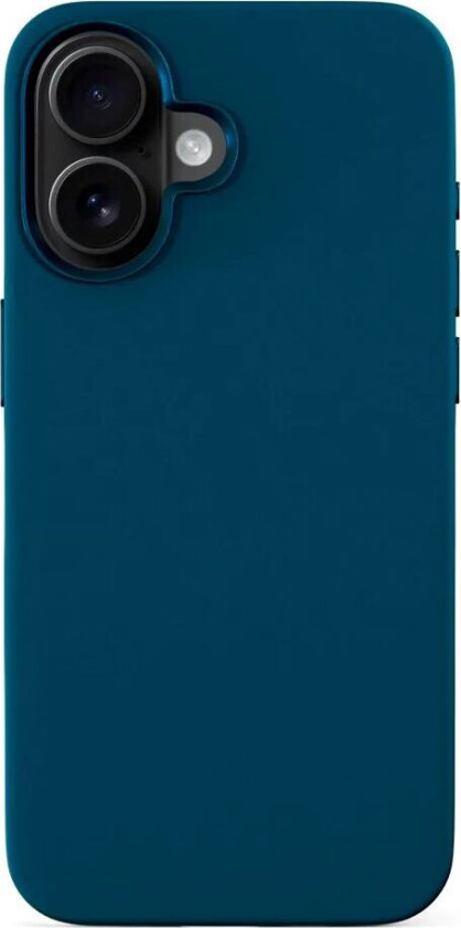 iPhone 16 Epico Mag+ Silikon Deksel - MagSafe Kompatibel - Petrol Blue