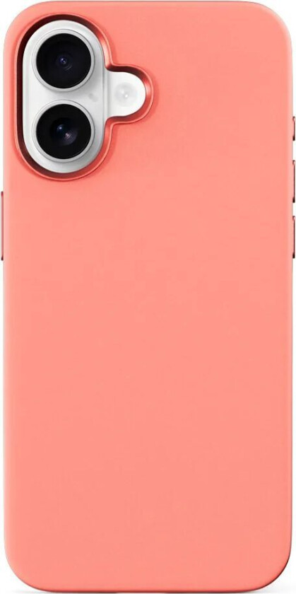 iPhone 16 Plus Epico Mag+ Silikon Deksel - MagSafe Kompatibel - Peach Pink