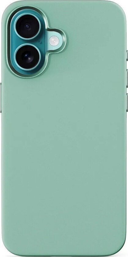iPhone 16 Plus Epico Mag+ Silikon Deksel - MagSafe Kompatibel - Pastel Turquoise