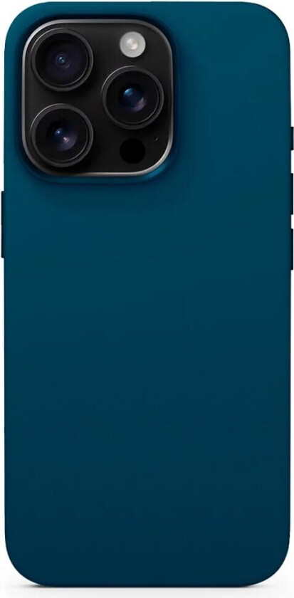 iPhone 16 Pro Max Epico Mag+ Silikon Deksel - MagSafe Kompatibel - Petrol Blue