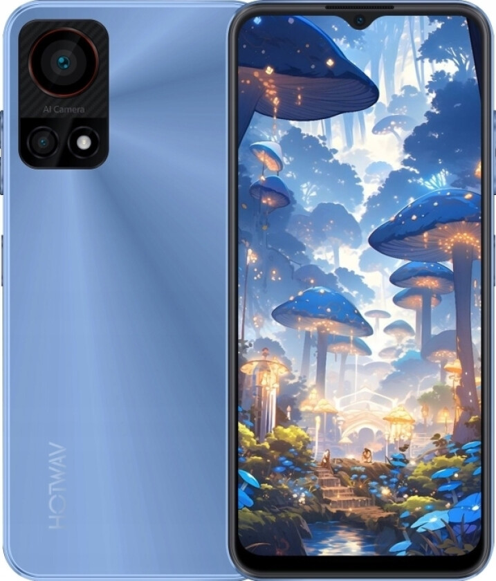 Meizu Smarttelefon Hotwav Note 13 Smarttelefon - 6,6'' 4+4/128Gb Blå