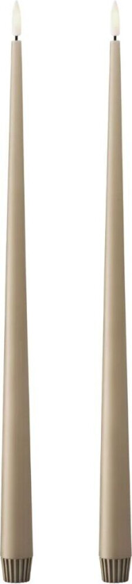 ester & erik kronelys LED 40 cm 2-pakning 18 Nougat Note