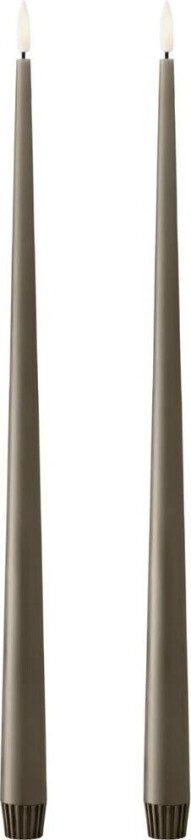 ester & erik kronelys LED 40 cm 2-pakning 77 Caviar