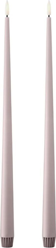ester & erik kronelys LED 40 cm 2-pakning 52 Soft Rose