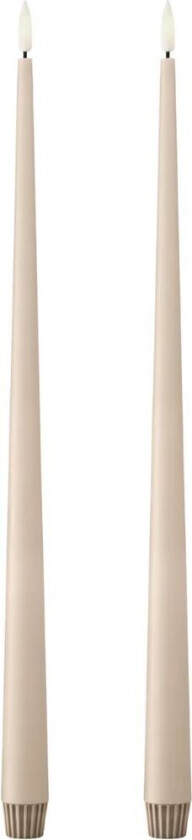 ester & erik kronelys LED 40 cm 2-pakning 11 Ice Latte