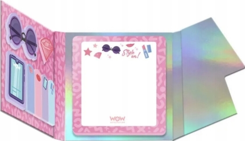 Notatbok Med Klistrelapper Wow Generation Wow00074 Kids Euroswan Mix Pris For 1 Stk