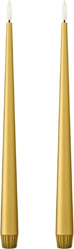 ester & erik kronelys LED 30 cm 2-pakning 90 Gold Metallic