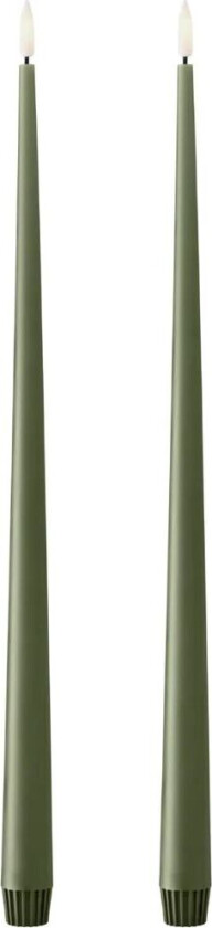 ester & erik kronelys LED 40 cm 2-pakning 70 Green Soil