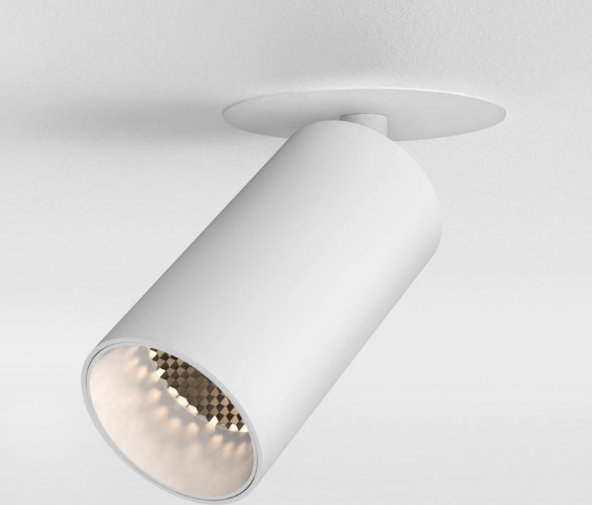 Can 50 Recessed takspot - Hvit