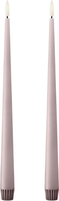 ester & erik kronelys LED 30 cm 2-pakning 52 Soft Rose