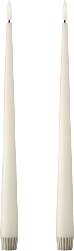 ester & erik kronelys LED 30 cm 2-pakning 06 Ivory
