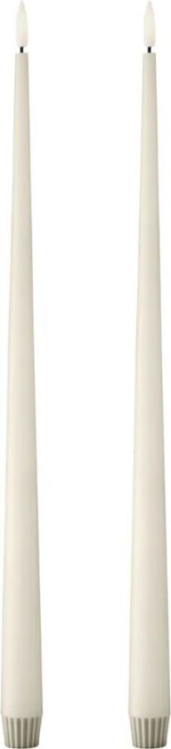 ester & erik kronelys LED 40 cm 2-pakning 06 Ivory
