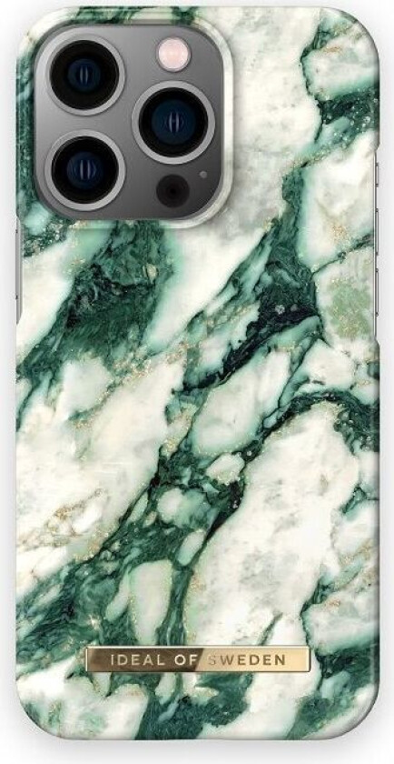 Ideal Of Sweden Iphone 13 Pro Fashion Case - Calacatta Emerald Marble