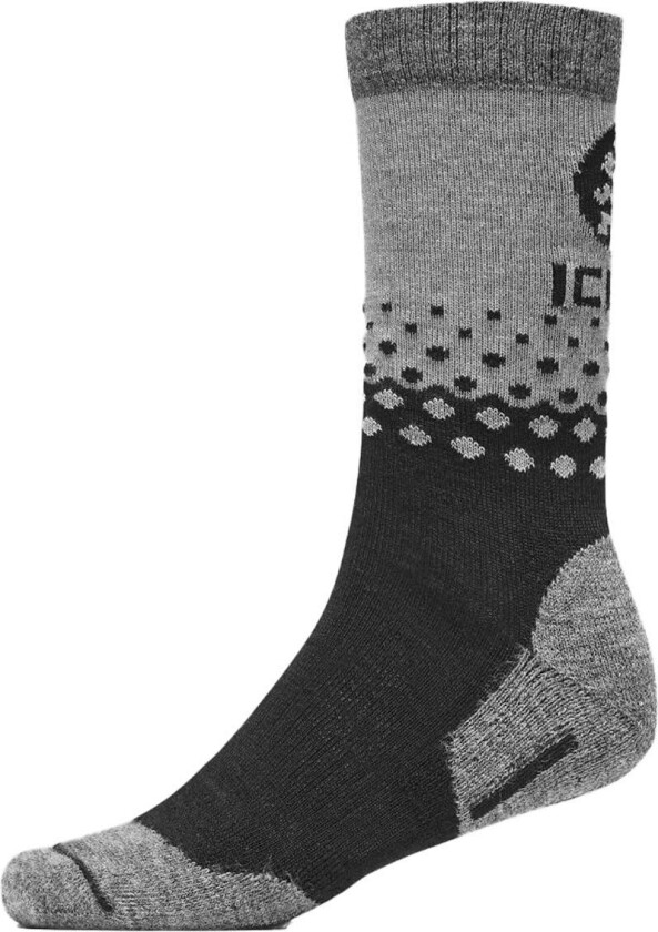 Warm Wool Sock Black/Grey 43-45