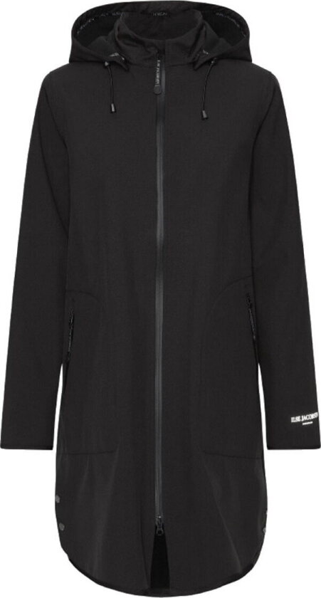 Ilse Jacobsen Women's Raincoat 128 Black 34