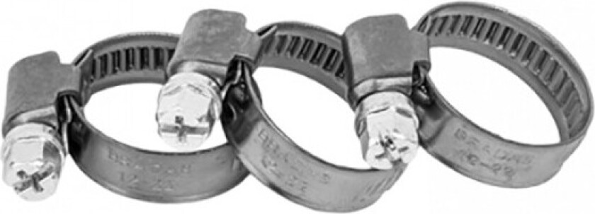 Bradas rustfrie stropper - 100/120mm - 25 stk