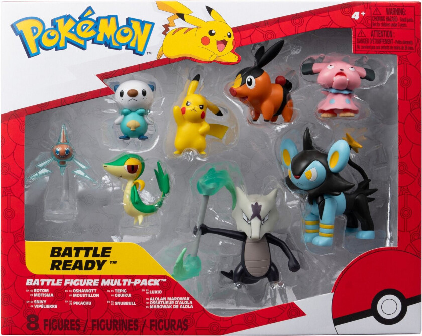Pokemon - Battle Figure 8 Pk (PKW3615)
