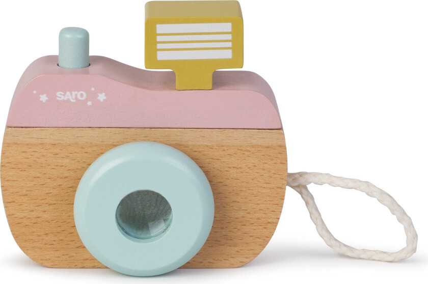 - Wood Camera - Pink  (SAO33432)