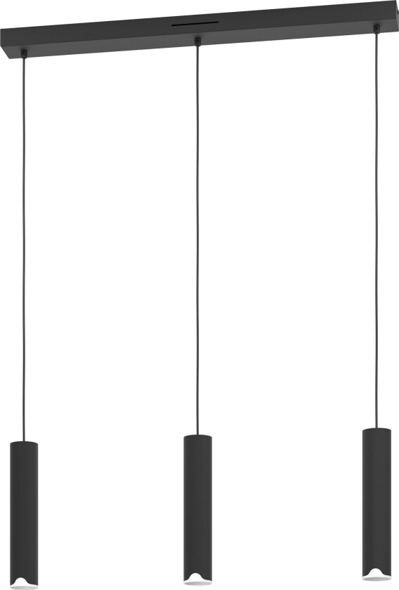 - Balamorta-Z Langt Bord Hengelampe - Svart L78 - RGB + TW - Zigbee, Bluetooth