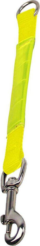 Alac Kobbelforlenger med refleks - 20mm x 25cm - Microlite gul