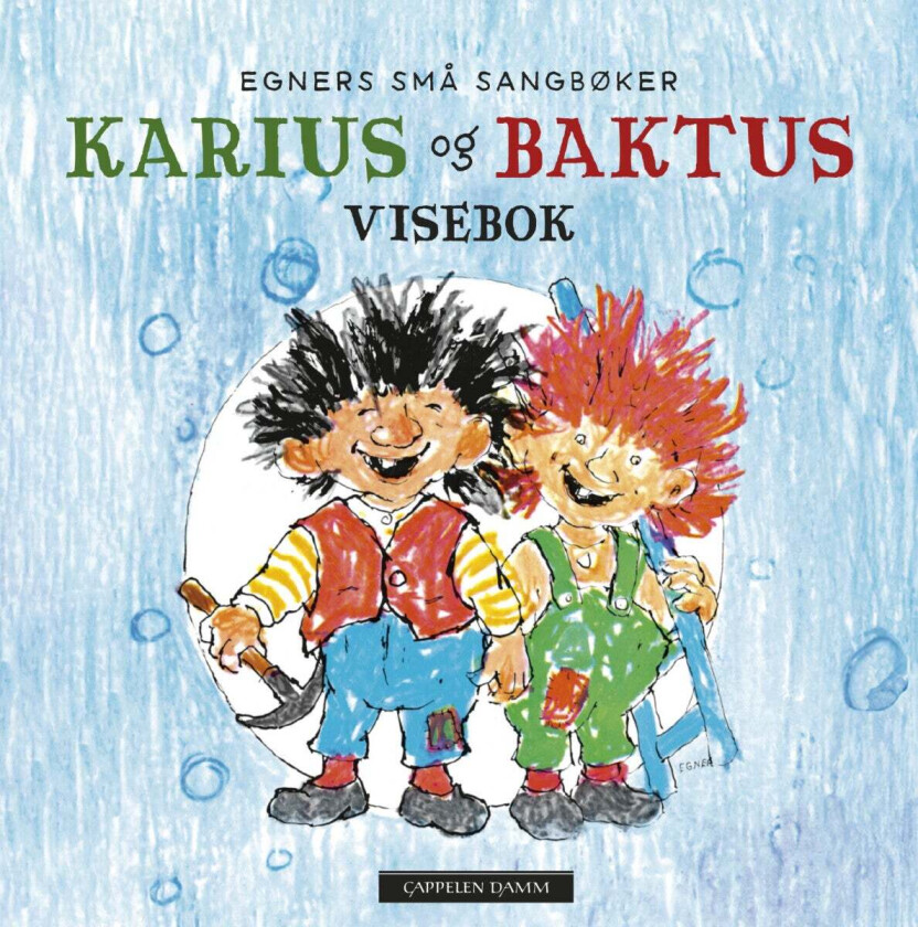 Karius og Baktus visebok av Thorbjørn Egner