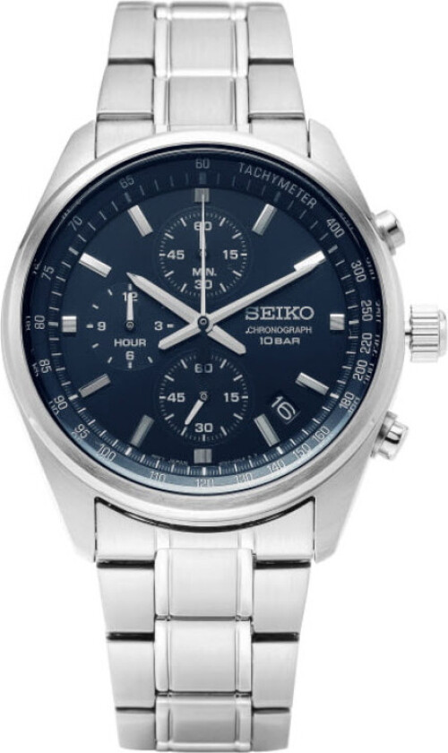 Chronograph 42mm Steel Blue Dial