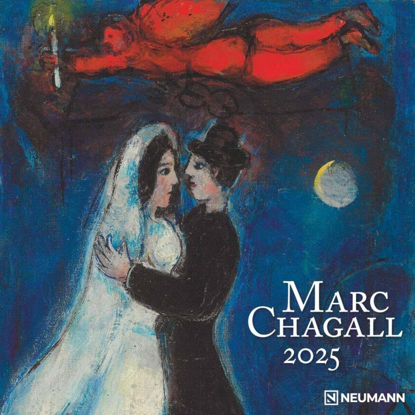 Kalender 2025 Chagall 30x30cm