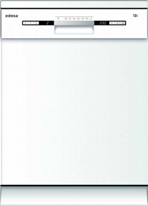 Edw-6230 Wh, Frittstående, Full Størrelse (60 Cm), Hvit, Knapper, Led, Nedre, Øvre