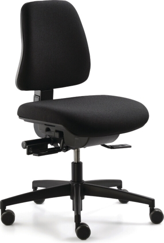 Kontorstol Dauphin® Shape S, Sort