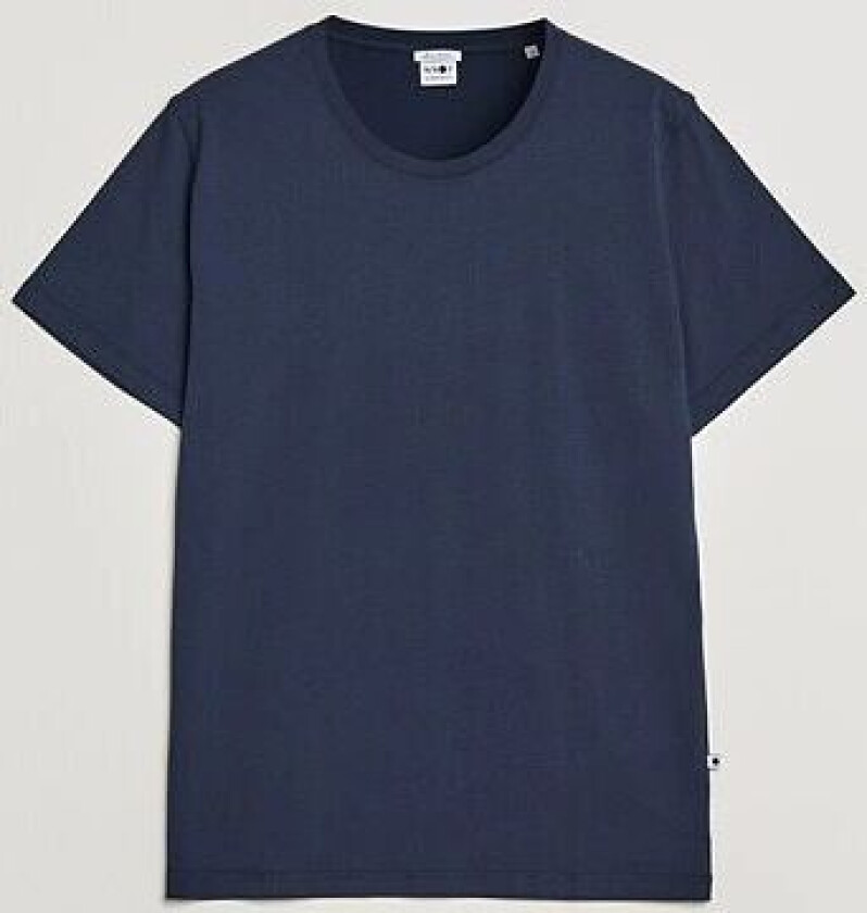 Pima Crew Neck Tee Navy Blue