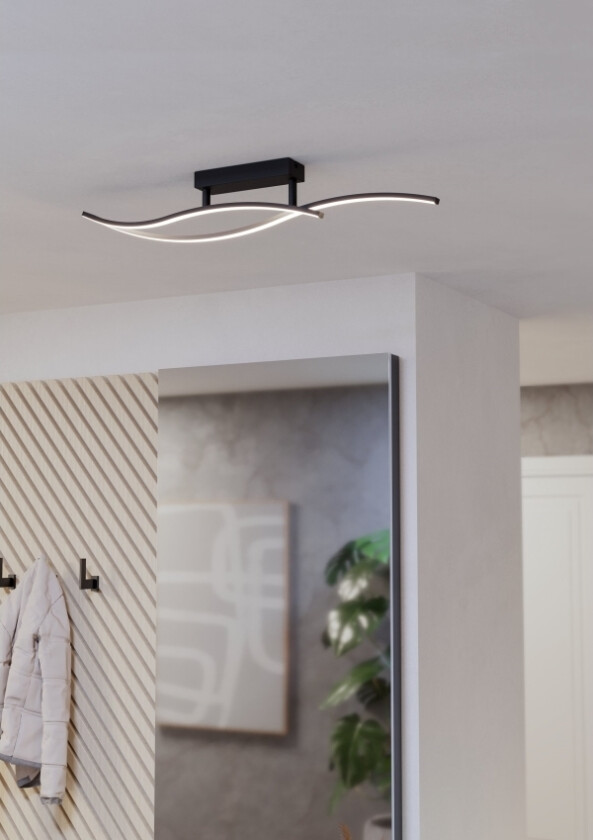 Eglo Grisolia Loft L849 12W 1500Lm 4000K Sort