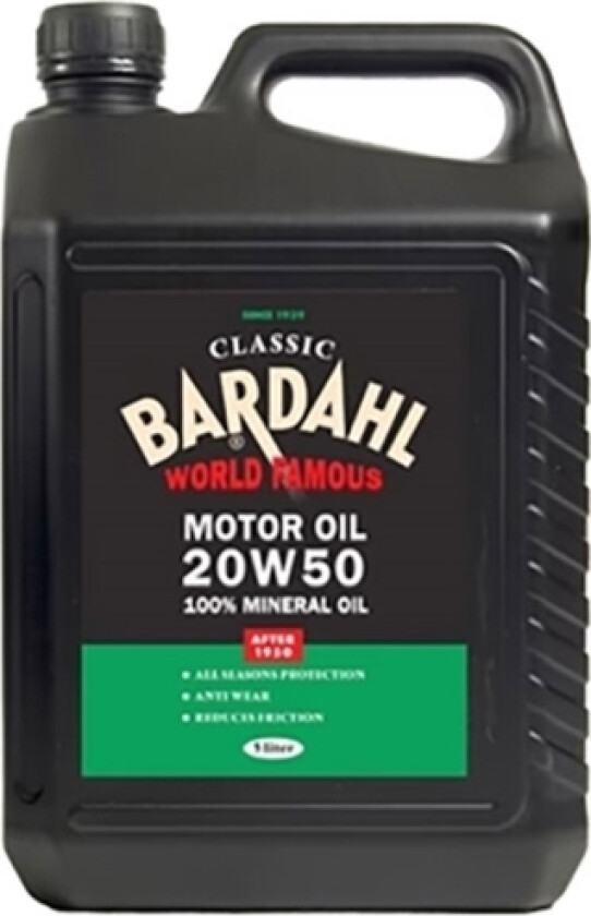 5 Ltr. Sae 20W50 Classic
