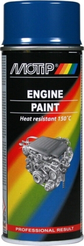 Motormaling Ford Blå 150 Grader 400Ml.