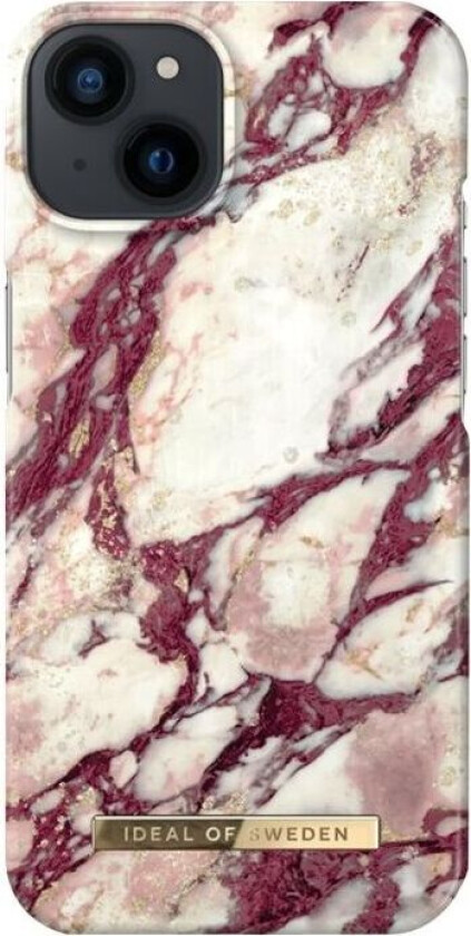Ideal Of Sweden Iphone 14/13 Fashion Case - Calacatta Ruby Marble