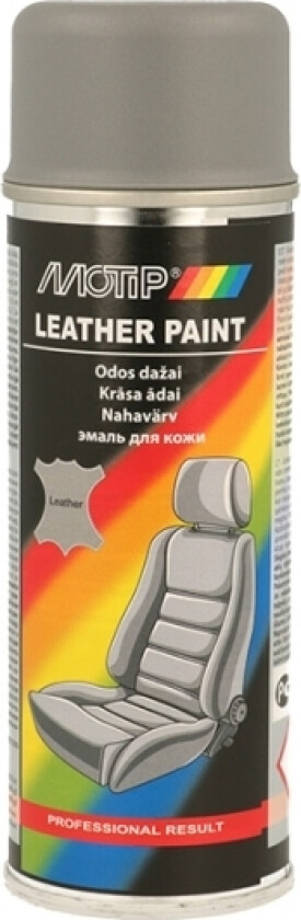 Læder Og Vinyl Maling Grå 200Ml