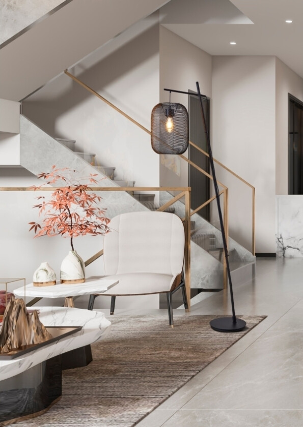 Eglo Wrington Gulv E27 H1940 Sort