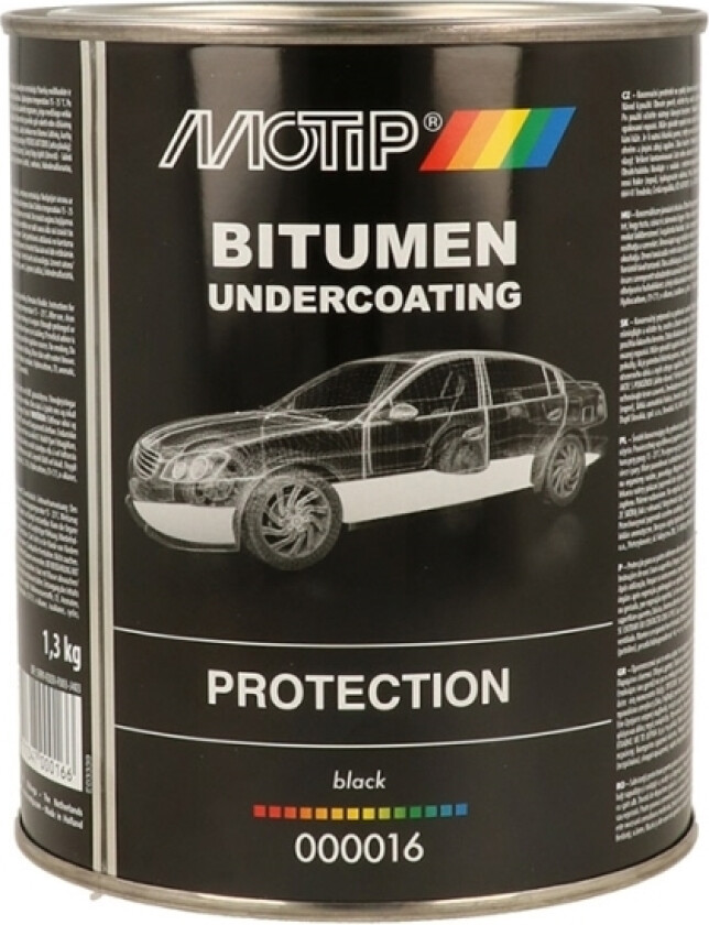 Sort Undervognsbeskyttelse, Dåse 1,3 Kg