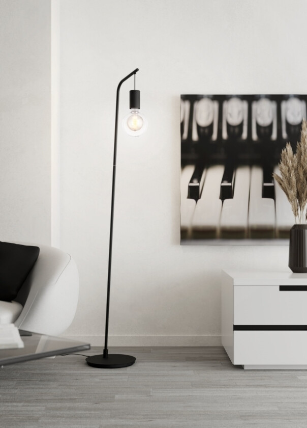 Eglo E27 Led G125 Klar Og Amberfarvet Dobbelt Globe Dekorationspære Med Spiral Og Varmt Hvidt Lys