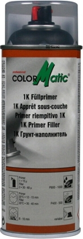 Colormatic Fyldprimer Hg7 Sort 400Ml