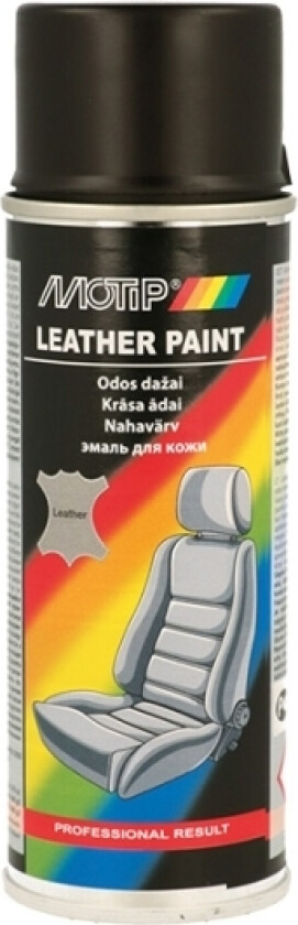 Læder Og Vinyl Maling Sort 200Ml