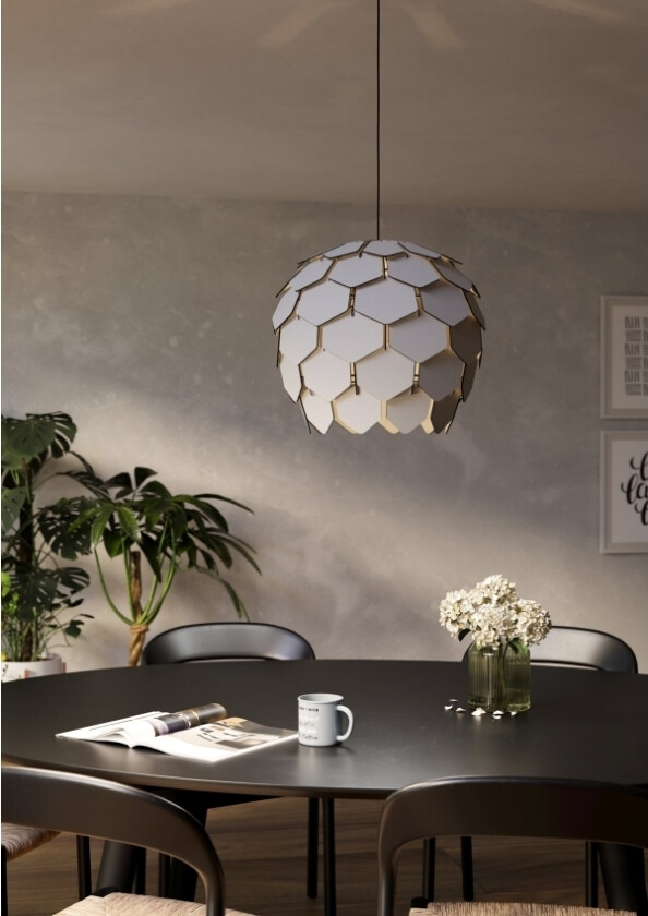 Eglo Mattanza Pengel Ø495 E27 Grå