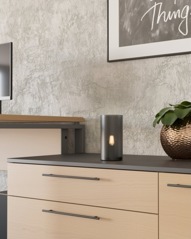 Eglo Geo Bord H200 E14 Grå