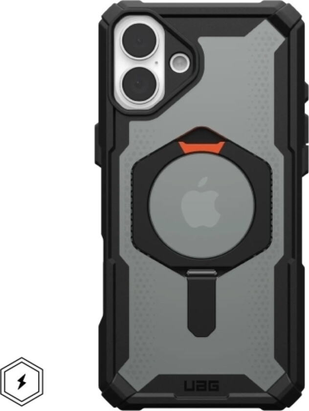Uag Urban Armor Gear Plasma Xte Magsafe Kickstand Case | Apple Iphone 16 Plus | Schwarz/Orange | 114473114097 (114473114097)