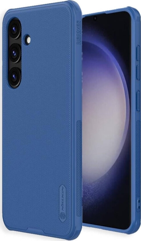 Nillkin Super Frosted Shield Pro Pansret Deksel Til Samsung Galaxy S24 - Blå